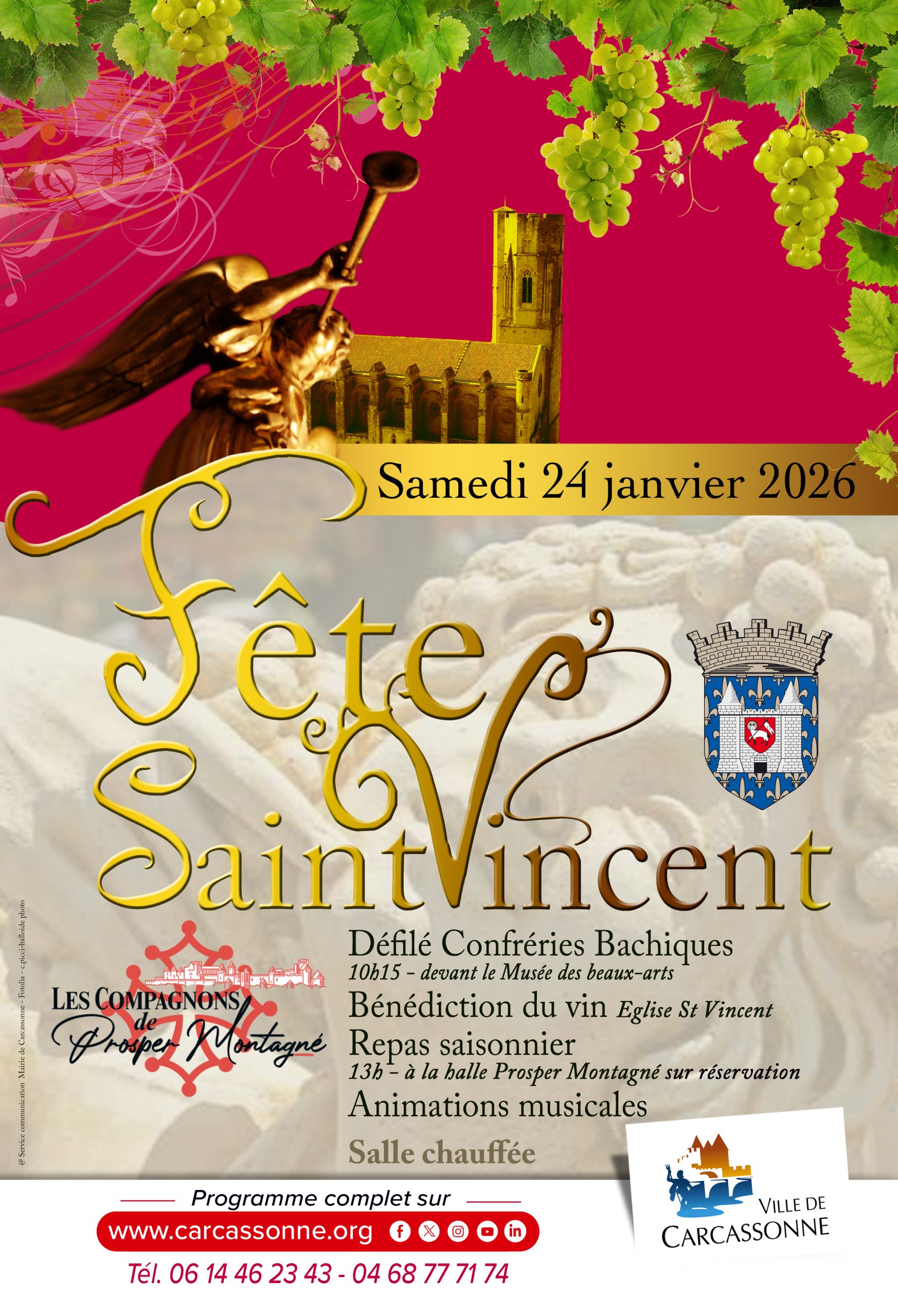 Fête de la Saint Vincent – Samedi 24 janvier 2026